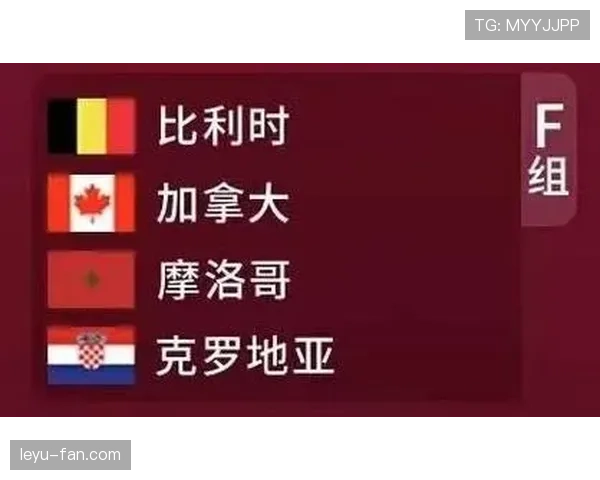 世界杯F组晋级难度排行榜